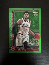 Topps Chrome Green Refractor Tobias Harris Pistons 2025-26 NBA #6 /99