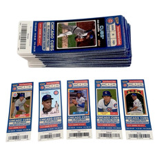 PICK YOUR GAME 2013 Chicago Cubs Baseball Home Games Collectable Ticket Stubs