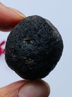 30G Saffordite-Rare Arizona glassy meteorite half transparent cintamani  34MM — photo 5