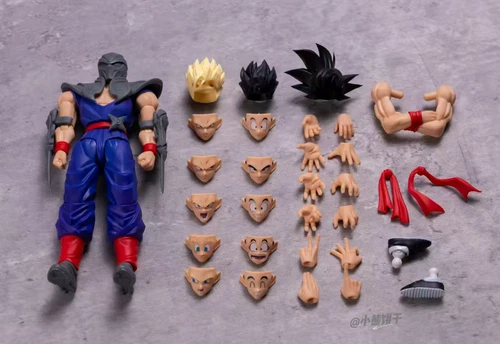 HA HM&AIR Gohan custom 1/12 shf PURPLE BLADE Gohan Action Figure A IN STOCK MISB - product listing photo