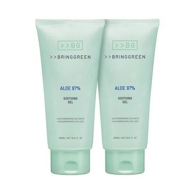 BRING GREEN Aloe 97% Soothing Gel 300mL *2ea  K-BEAUTY