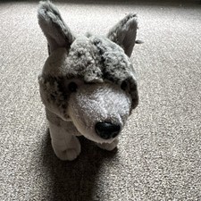 GANZ Webkinz Wolf Plush Stuffed Animal HM142 2008 Sealed Code