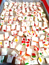 1 Pound Hand Crafted Old Fashion Jelly Nougat Candy Fresh Made Individually Wrap