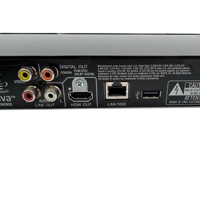 Sony BDP-BX59 3D Blu-ray DVD Player Wi-Fi Remote HDMI & 5x3D