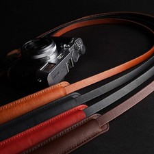 Camera Leather Strap For Leica Fujifilm Sony Genuine Leather Shoulder Stra 105cm