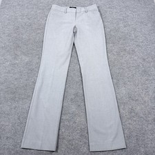 Express Stretch Low-Rise Barely Boot Pants Women's Size 0R (Actual 28x32) Gray