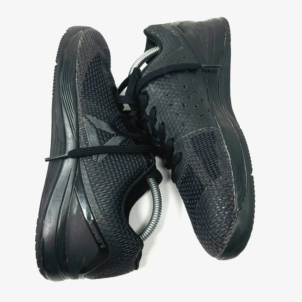 锐步鞋运动鞋 CrossFit Nano 7 女式 9 黑色系带运动鞋 健身房升降机 — 第 4/4 张图片