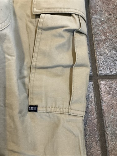 Mens 5.11 511 TDU Ripstop Tactical Pants M Medium 31” Inseam 162 Khaki 74003 - Picture 11 of 13