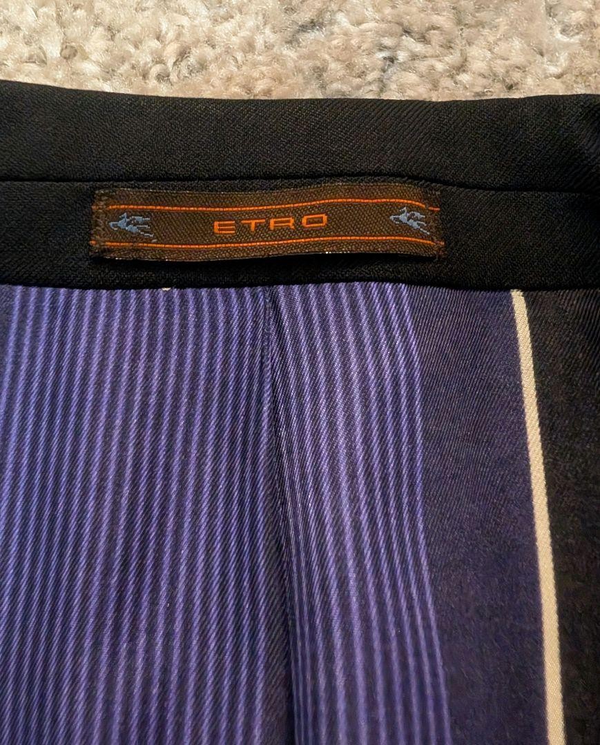 ETRO ジャケット 46 ETRO Jacket Size 46 Black From Japan | eBay