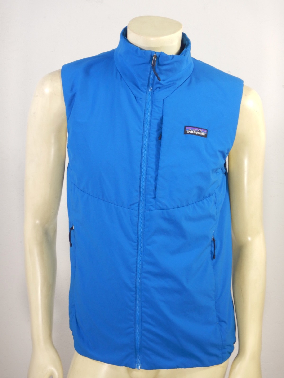 PATAGONIA Men's NANO-AIR VEST Blue Size MEDIUM