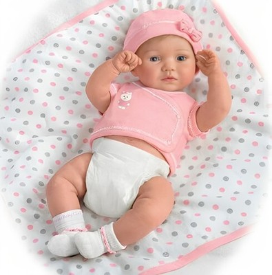 Ashton-Drake A Little One to Love Sweet Baby Girl Doll & Blanket
