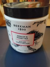 Beekman 1802 Pure Goat Milk Whipped Body Cream 18 oz Apricot  Honey Tea New