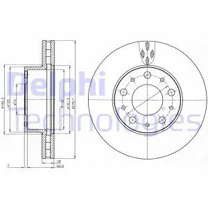 Delphi Discofreno Bg4059 - Immagine 2