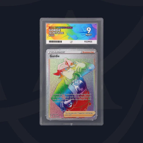 ACE 9   - Gordie - 223/203 - Evolving Skies - Pokemon