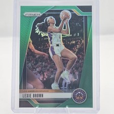 2024 Panini Prizm WNBA Green Prizm Lexie Brown #110