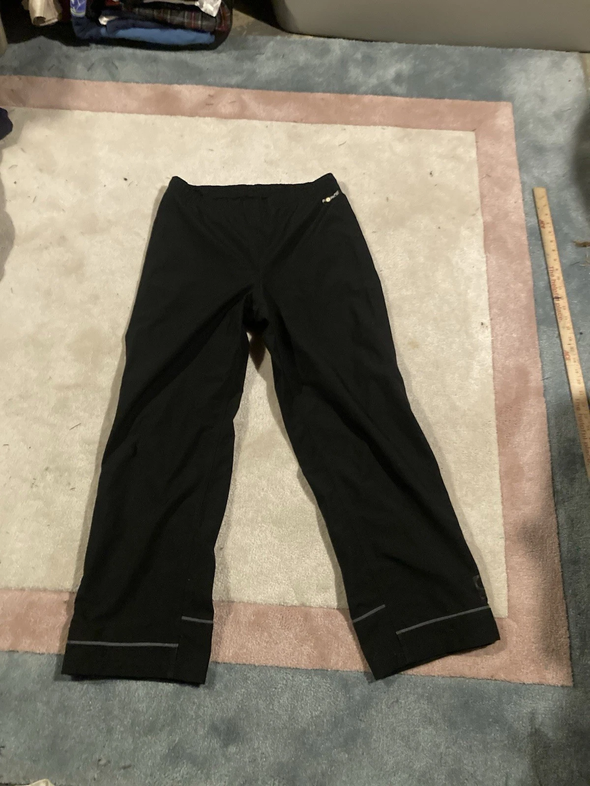 Carhartt Storm Defender Rain Pants Mens Small Black Waterproof