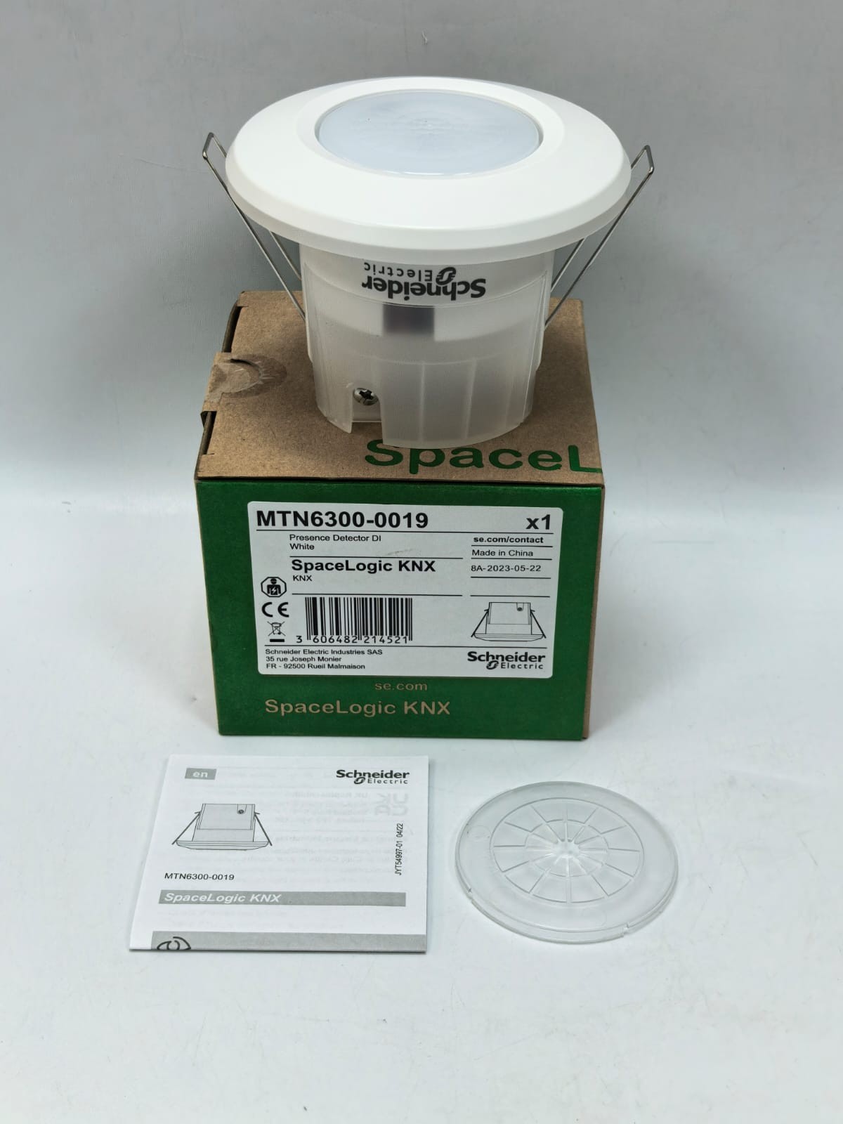 SCHNEIDER ELECTRIC MTN6300-0019 SPACELOGIC KNX PRESENCE DETECTOR DI WHITE