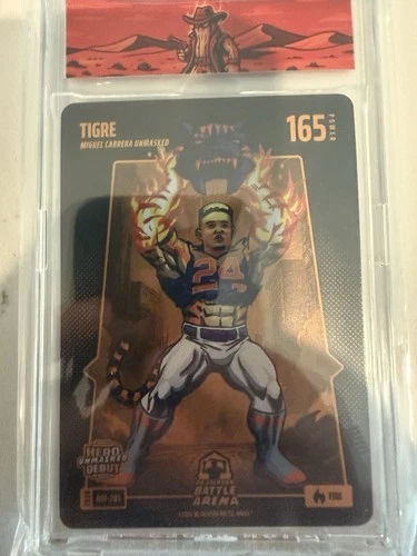 2026 Bo Jackson Battle Arena Tigre Miguel Cabrera Fire ABF Unmasked Hero Abf-735