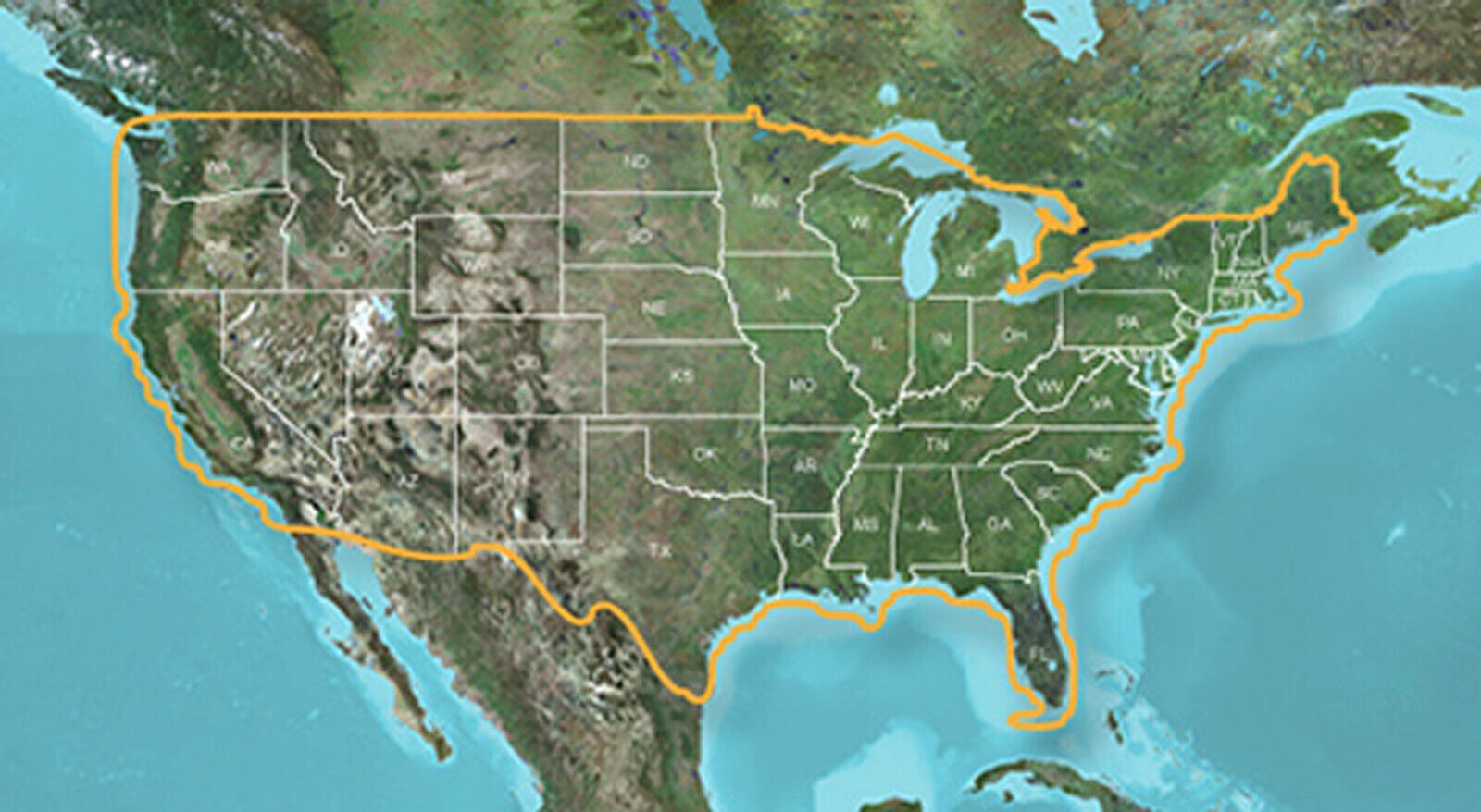 TOPO US 100K V.6 GPS Maps Full USA Coverage 010-C1098-00 incl AK/HI/PR ...