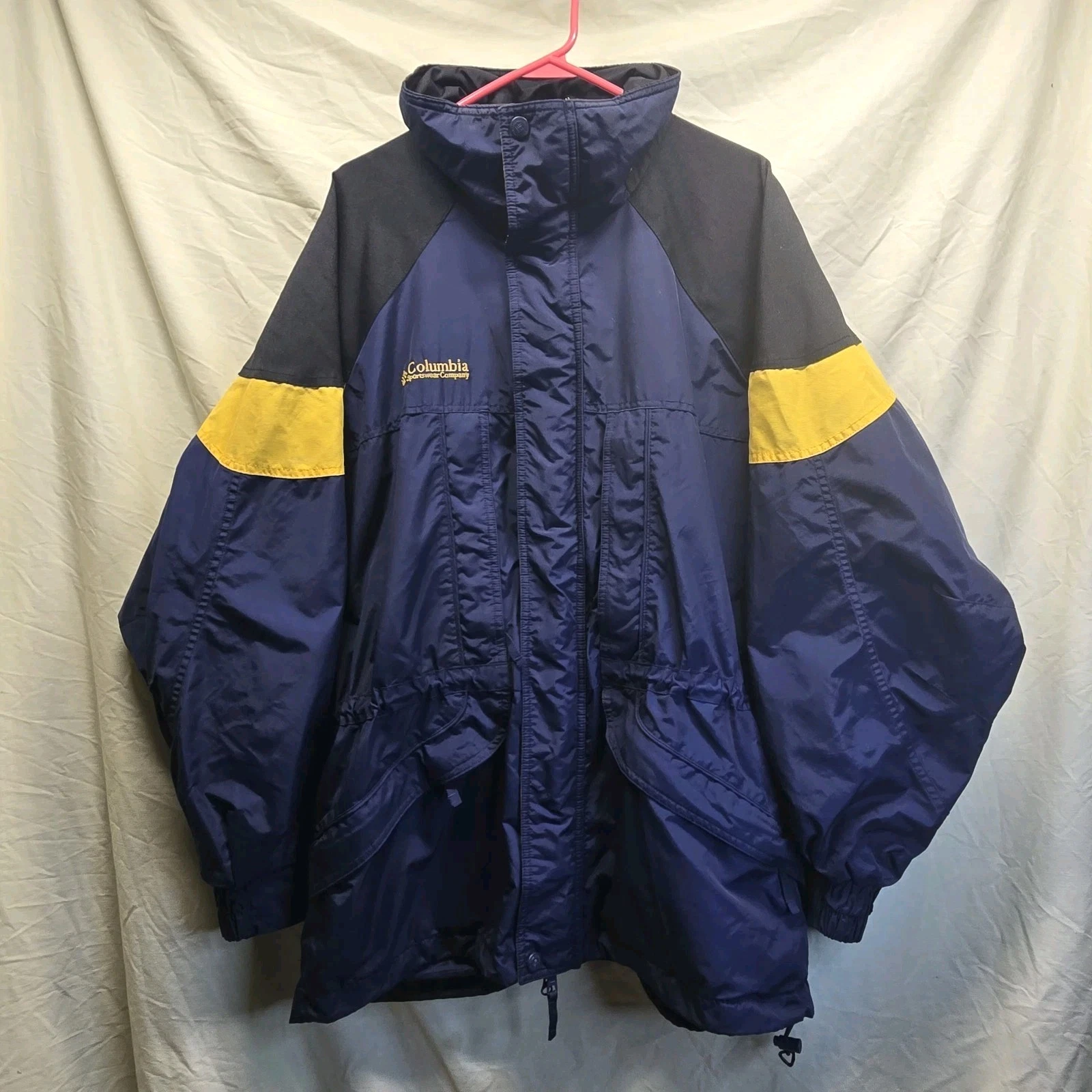 Columbia Sportswear Winter/Outdoors Jacket Men's LARGE Windbreaker Mesh Lined
