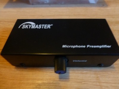 Skymaster Mikrofon - Vorverstärker ( separates Netzteil notwendig )