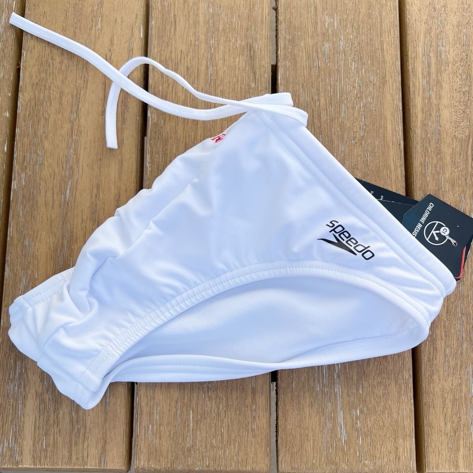 Personalizable Pool Boy custom embroidery men white speedo swim brief ...