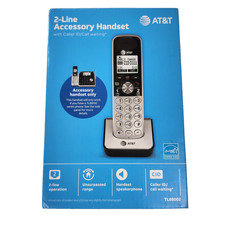 AT T 2-Line Accessory Handset Cordless Phone TL88002 New Open Box