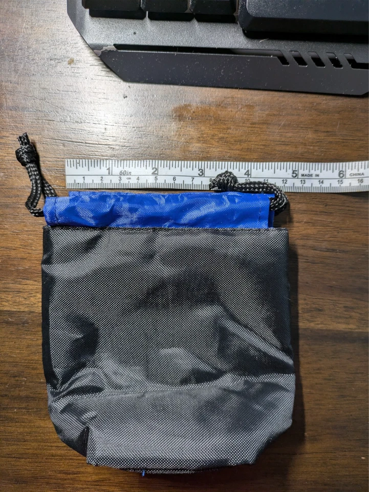Lote de 3 bolsas para lentes de cámara de neopreno Bower de tamaño mediano  Foto 3 de 4