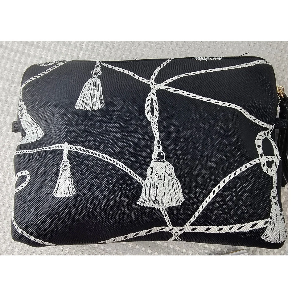 Chicos застежки косметики сумка морской темно-синий/белый большой кисточки в горошек вкладыш - Изображение 2 из 4