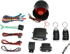 Universal Car Keyless Entry Security Alarm System With Remote And Siren