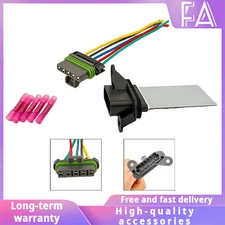 HVAC Blower Motor Resistor With Wiring Harness For Chevrolet Sonic Trax Spark