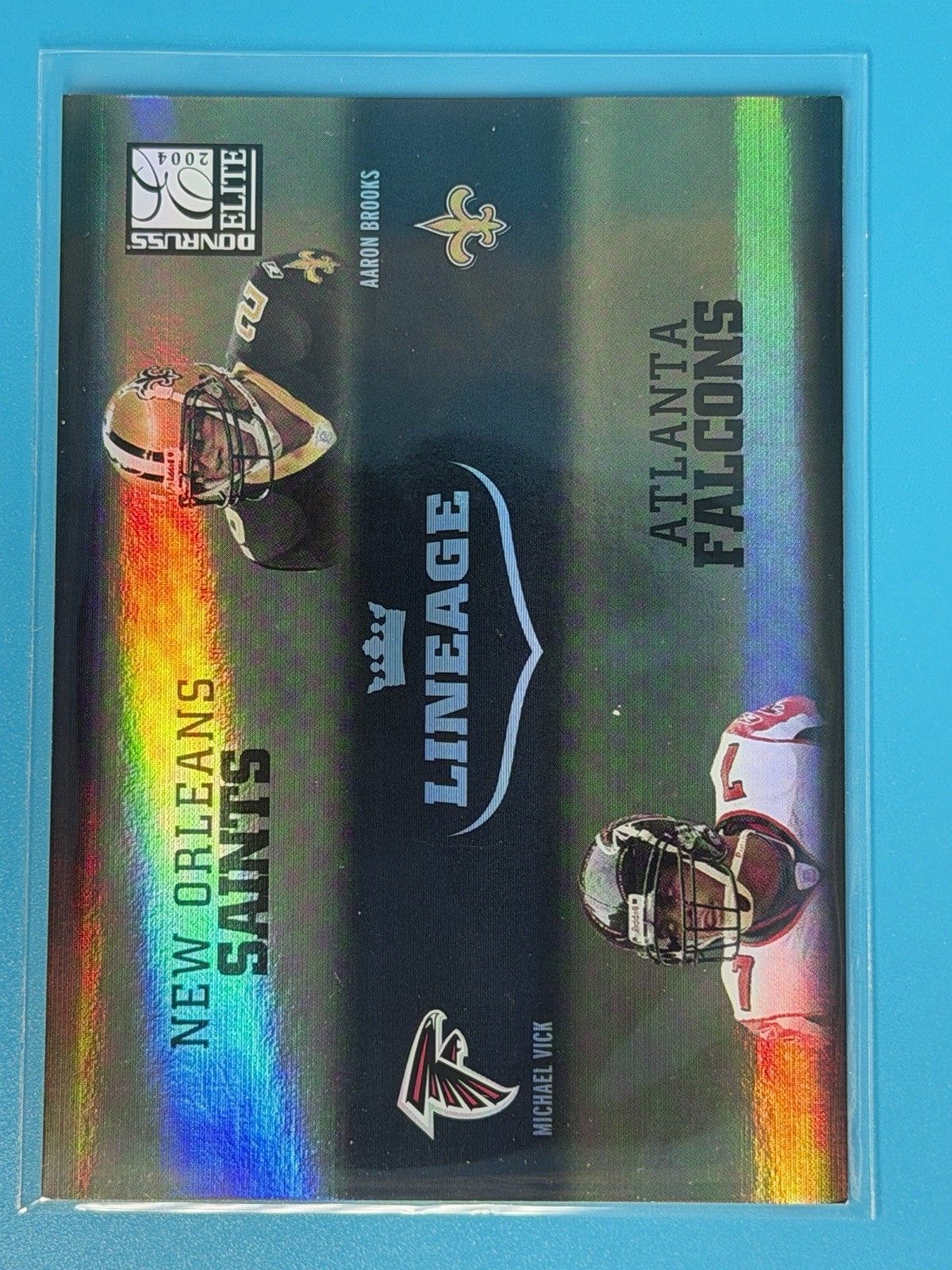 2004 Donruss Elite Lineage #L1 Aaron Brooks/Michael Vick