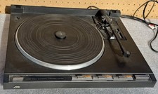 Vintage JVC L-F130 L-F130B Fully Automatic Turntable Record Player No Cover,Belt