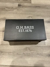 Empty G H Bass Shoe Box Black 13 X 7