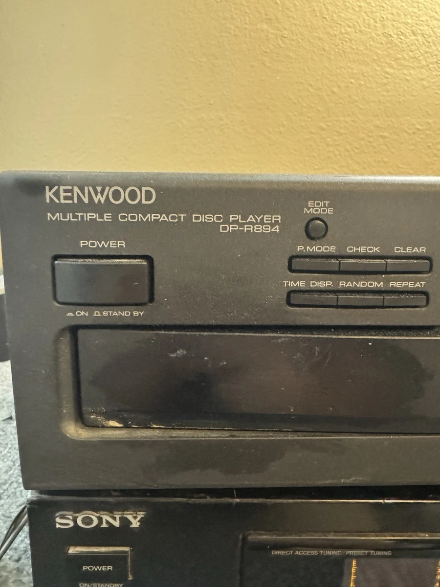 Kenwood Home Audio CD Players & Recorders 5-9 CD Changer Capacity
