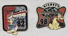 WALT DISNEY WORLD ANIMAL KINGDOM EPCOT RETRO OPENING DAY PINS 2007 2008