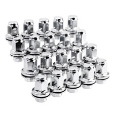 Set of 20, 14X1.5Mm OEM Style Factory 1.80 Inch 7/8 22Mm Hex Mag Washer Lug Nuts