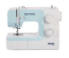 Silver Viscount 301 Sewing Machine – 9 Stitches, 4-Step Buttonhole Auto Threader