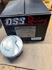 389 Late Pontiac 2618 Forged -14cc Dish Top Dss Fx-2 Pistons. 4.120 Bore