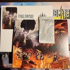 6 Art Cards MTG Final Fantasy IX The Siege Of Alexandria Scene Box Set + Easel