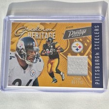 Panini 2020 Prestige Gridiron Heritage Xtra Points Jerome Bettis Steelers GH-JB