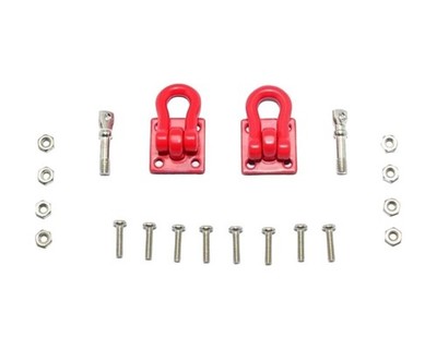 GPM Racing Alu Tow Recovery Point rot für Crawler GPMZSP004R 