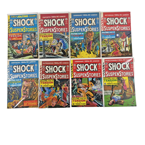 Shock Suspenstories (Gemstone Comics 1992) Lot Set Run of 8 Comic Books #1-18 - Picture 1 of 9