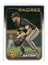 Matthew Batten 2024 Topps Baseball #384 San Diego Padres