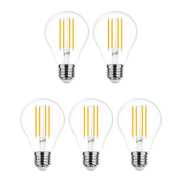 Modee E27 Led-Lampe A60 10W 1350Lm 2700K Warmweiß 5 StüCk Dimmbar-image