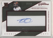 2016 Panini Prime Signatures Proof Red 31/49 Rashard Higgins #295 Auto fl4