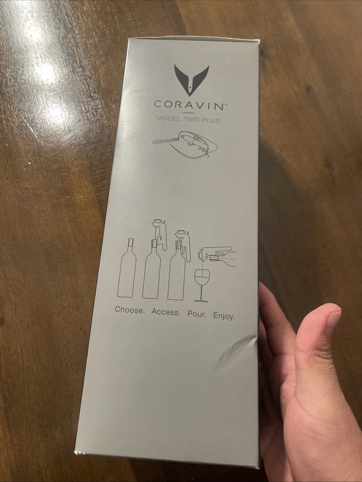 Coravin Model Two PLUS  Wine System - NEW cor-mod2+open Box - Image 3 of 4
