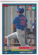 2021 TOPPS PRO DEBUT RC OWEN CAISSIE MIAMI MARLINS ROOKIE BASEBALL - 791