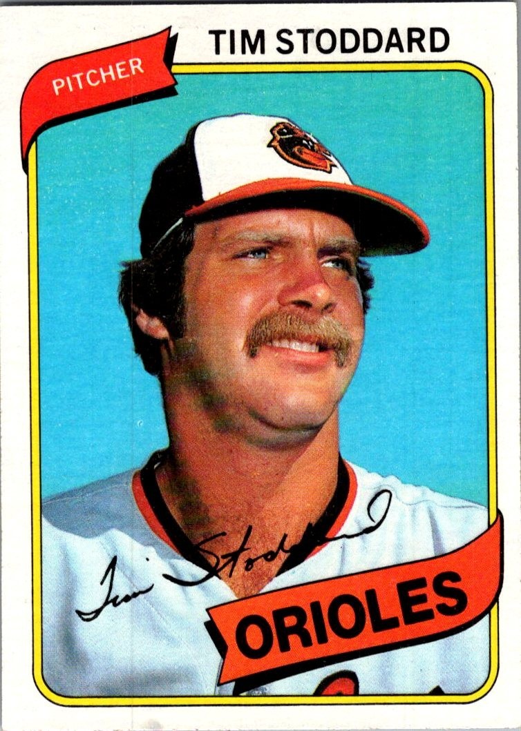 1980 Topps - Tim Stoddard #314 (RC) - Baltimore Orioles