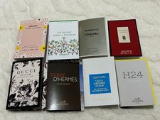 Authentic Luxury Perfume Sample Set   8 Designer Brand Samples 1.5ml Each 
